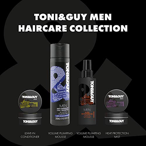 Toni & Guy Men 2 en 1 Anticaspa Shampoo y Acondicionador, Paquete 1er (1 x 250 ml)