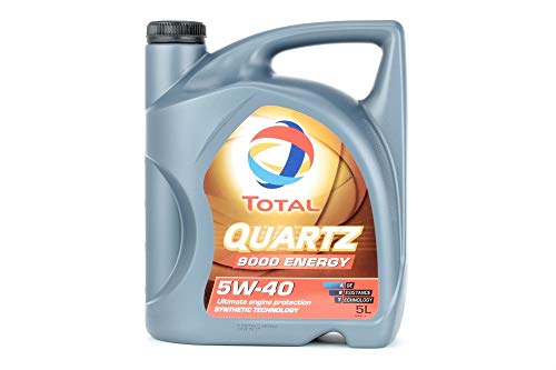 Total 3425901019277 Aceite DE Motor Quartz 9000 Energy 5W40 5 litros, 5L