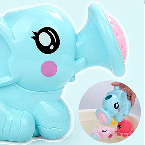 Toyvian Baño del bebé Juguete Elefante Aerosol Bomba de Agua Piscina baño bañera Juguetes