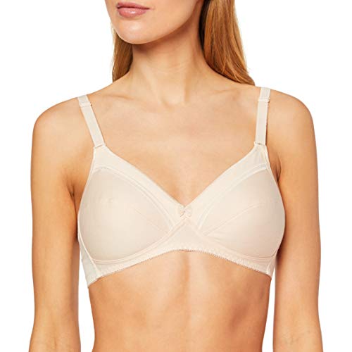 Triumph Cotton Classic Stretch N, Sujetador sin aros Mujer, Beige (Teint 00Kf), 105B (Talla del fabricante: 90B)