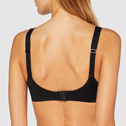 Triumph Doreen + Cotton 01 N Sujetador básico, Negro (Black 0004), 105C para Mujer