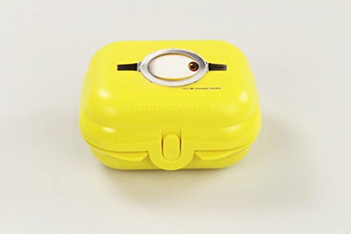 Tupperware To Go Mini-Twin - Fiambrera (tamaño 1), diseño de Minions, color amarillo