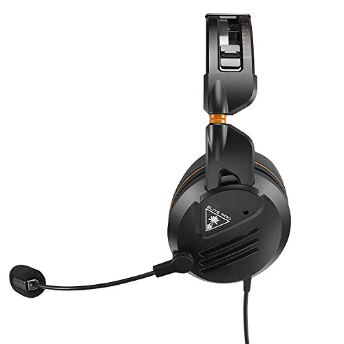 Turtle Beach - Paquete De Auriculares De Juego Para Torneos Y Adaptador De Sonido Tactique Elite Pro (PS4, Xbox One y PC)