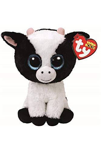 TY- Vaca Beanie Boos Butter-Vaquita 15cm (36841TY), 3 a&ntildeos (United Labels Ibérica , color/modelo surtido