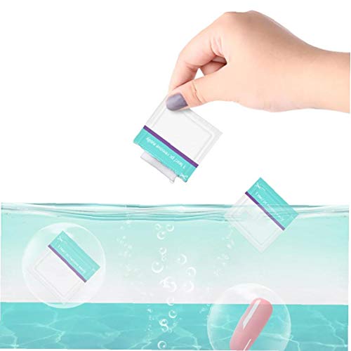 TYY-guang 200pcs De Uñas Removedor De Esmalte Desechable Cojín Empapa del Gel del Clavo Envuelve Individualmente Selladas Herramientas De Composición De Paquetes Removedor De Esmalte De Belleza