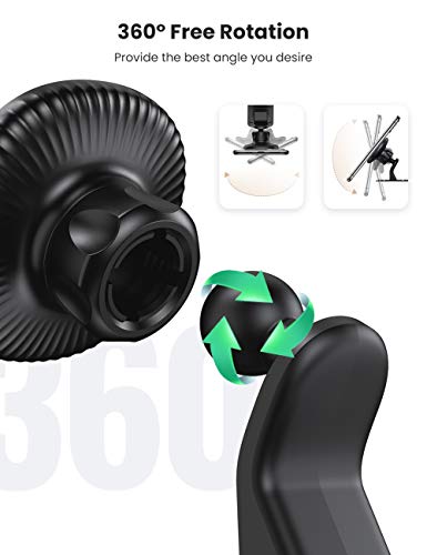 UGREEN Soporte Movil Coche Magnetico, Soporte Magnetico Iman Móvil Coche Car Mount Holder con Adhesivo 3M Rotación 360° Sujeccion para Samsung S20 S10 S9 iPhone 11 Pro X XR Xiaomi Redmi Note 8 Mi10