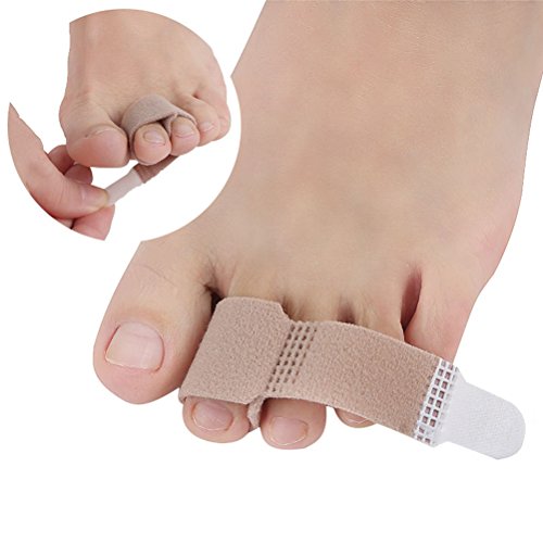 ULTNICE Corrector de dedo del pie Toe Wraps Cushioned Vendas