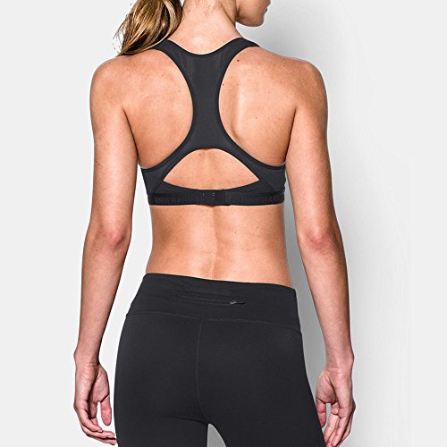 Under Armour Armour High Sujetador Deportivo, Mujer, Negro, 38D