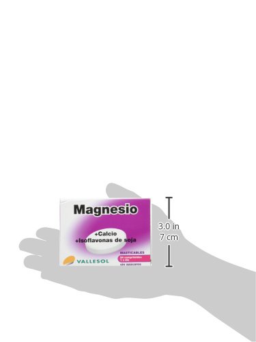 VALLESOL magnesio + calcio + isoflavonas de soja caja 24 uds