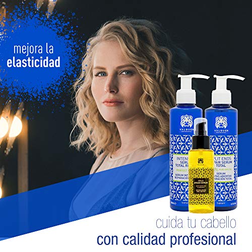 Válquer Sérum Oro Líquido con Aceite de Argán. Elexir de belleza cabello. Aceite argán cabello. Hidratación pelo -100 ml