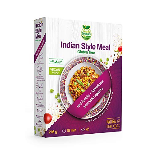 Veggie&Nature - Mezcla vegana sin gluten al estilo indio (5 x 216 g)