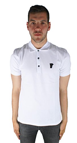 Versace Collection V800499S VJ00068 V1001 Camisa polo Blanco White V1001 Hombre