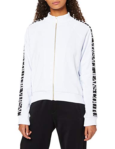 VERSACE JEANS COUTURE Lady Light Sweater Sudadera, Blanco (Bianco Ottico 003), X-Large para Mujer