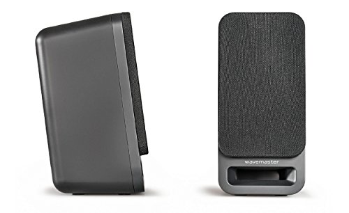 Wavemaster MX3+ BT - 2.1 Sístema de Altavoces Activos (50 Vatios) con Bluetooth para el Uso con TV/Tableta/Smartphone/PC, Color Negro (66506)