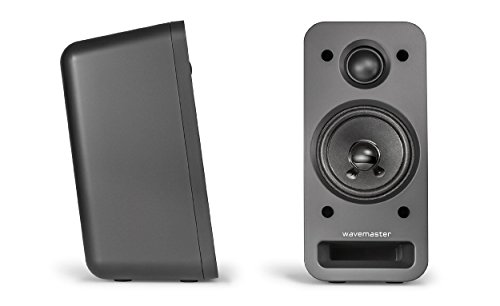 Wavemaster MX3+ BT - 2.1 Sístema de Altavoces Activos (50 Vatios) con Bluetooth para el Uso con TV/Tableta/Smartphone/PC, Color Negro (66506)