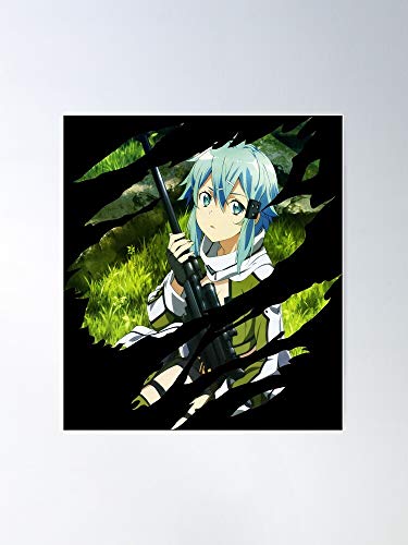 Weeb Yuuki Otaku Sinon Asuna Weaboo Cosplay Manga Play Cos Anime Asada Shion El póster de decoración de interiores más impresionante y elegante disponible en tendencia ahora