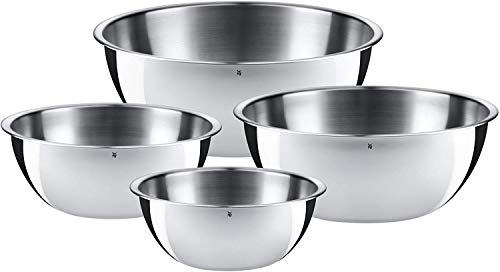 WMF Gourmet-Set de 4 Boles, Acero Inoxidable Mate