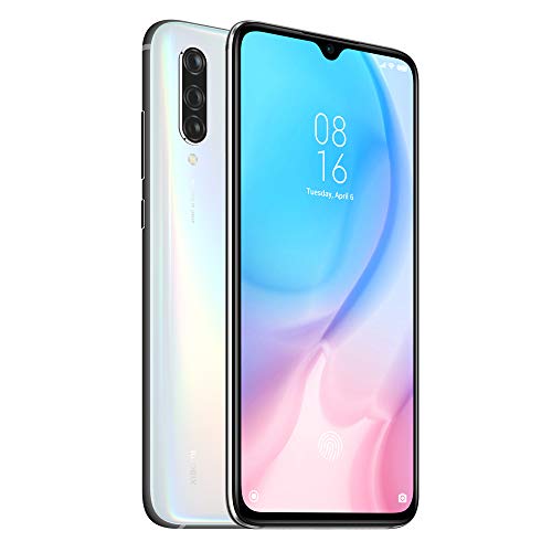 Xiaomi Mi 9 Lite 128GB Dual-SIM Blanco EU [16,23cm (6,39") OLED Display, Android 9.0, 48+8+2MP AI Triple Kamera]