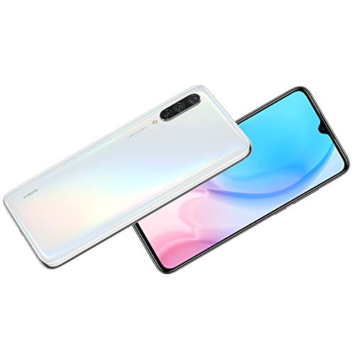 Xiaomi Mi 9 Lite 128GB Dual-SIM Blanco EU [16,23cm (6,39") OLED Display, Android 9.0, 48+8+2MP AI Triple Kamera]