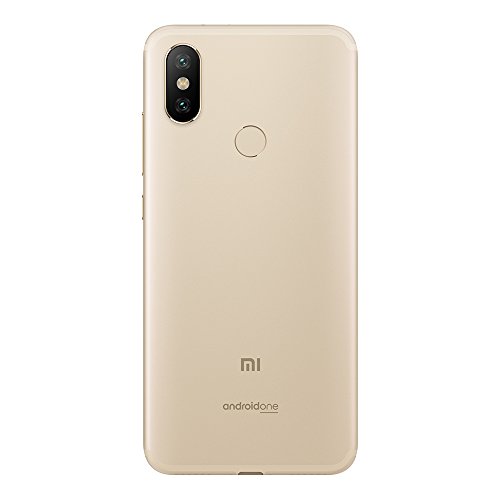 Xiaomi Mi A2 EU - Smartphone de 5.99" (Qualcomm Snapdragon, RAM de 6 GB, memoria de 128 GB, cámara dual de 12+20 MP, Android) color oro [versión española]