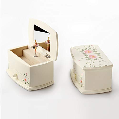 xilinshop Caja de m¨²Sica Caja de joyería de música Creativa Ballet Caja de música Regalo del día del niño Creativo Regalo de cumpleaños Joyero Musical