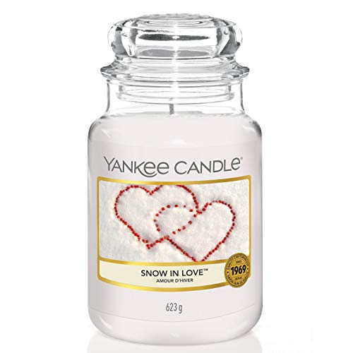 Yankee Candle Vela en Frasco, Blanco, Grande