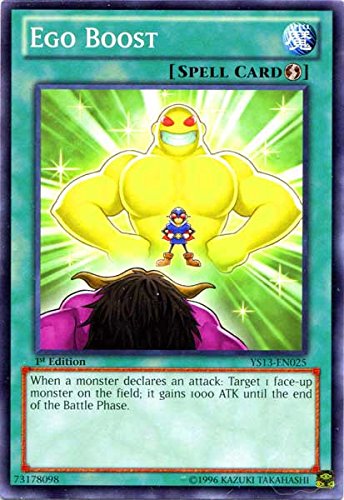 Yu-Gi-Oh! - Ego Boost (YS13-EN025) - Super Starter: V for Victory - 1st Editi...