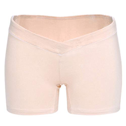 Yuandongxing Calzoncillos de Algodón para Mujeres Ropa Interior de Maternidad con Pantalón Corto Wasit Panties Cortos de Soporte