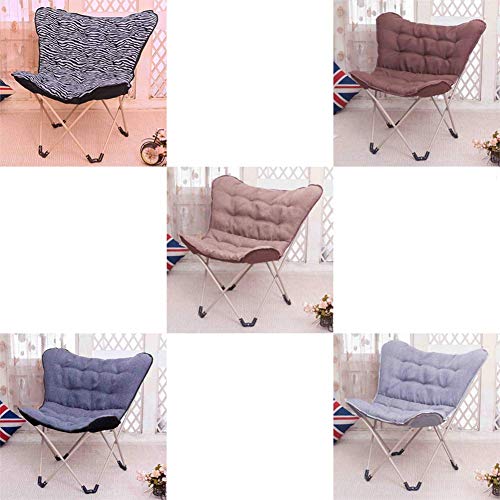 YUMUO Sillas Plegables Silla Butterfly, Silla de jardín, Silla Moon, Chaise Longue Exterior