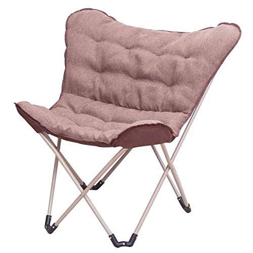 YUMUO Sillas Plegables Silla Butterfly, Silla de jardín, Silla Moon, Chaise Longue Exterior