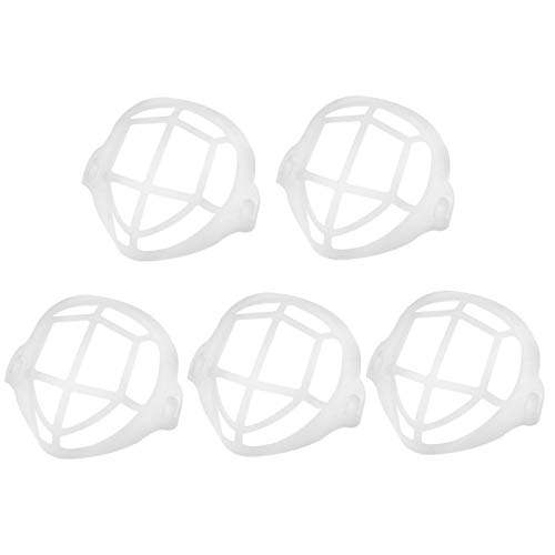 Yunt-11 [ 10 pcs ] Soporte Facial de Silicona 3D Marco de Soporte Interno para un Uso cómodo al Crear más Espacio para Respirar Accesorios Ideales para el Soporte de Ahorro de Maquillaje