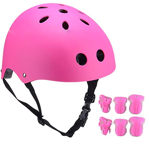 YYYY Casco de Patinaje sobre Ruedas para niños, cómodo y Seguro, Adecuado para niños y niñas Bicicleta/Bicicleta/Scooter/Bicicleta de Equilibrio/Patinaje Equipo de protección de 2-Small