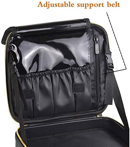 ZHPBHD Portátil de viaje bolsa de cosméticos bolsa de cosméticos, maquillaje bolsa de almacenamiento cepillo cremallera impermeable grande hombres y de mujeres bolso cosmético, cosmético blanco Caja d