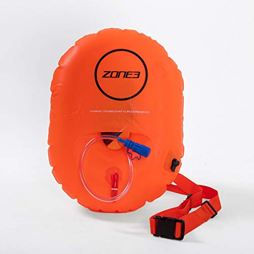 ZONE3 Bolsa de seguridad para nadar y control de hidratación, color naranja, talla única