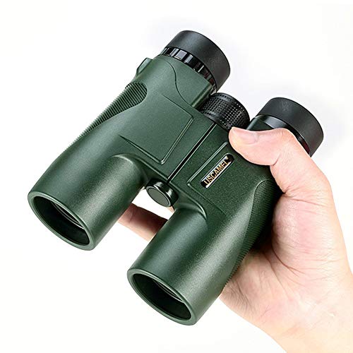 10x42 Prismáticos Niños Adultos Telescopio Portátil de Observación de Aves con Bolsa HD de Gran Alcance para la Caza de Senderismo al Aire Libre