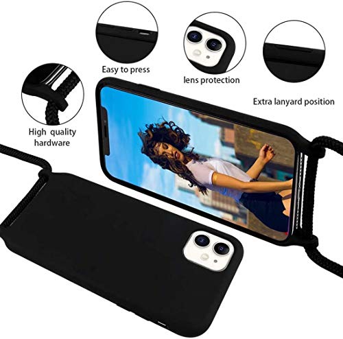 1stfee Compatible con Funda para Samsung Galaxy S10 teléfono móvil con cordón Gel de sílice TPU Diseño de Protección Anti-Shock Cover.