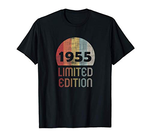 65 Años Cumpleaños Hombre Mujer Regalo 1955 Limited Edition Camiseta