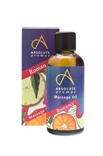 Absolute Aromes Romance Aceite de Baño y Masajes 100ml. - Aceites esenciales puros de jazmín, menta y cedro en una base de jojoba, almendra dulce y onagra - Aceite Corporal Afrodisiaco