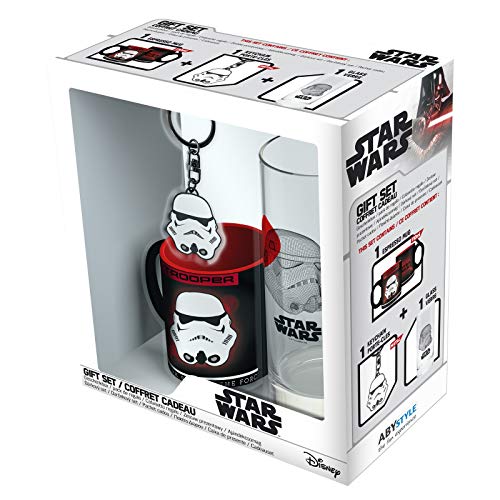 ABYstyle - Star Wars - Caja de Regalo Trooper - Vaso + Llavero + Mini Taza