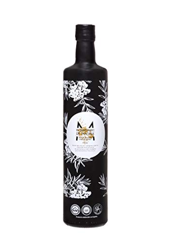 Aceite de Oliva Virgen Extra Selección Temprana El Santuario de Magina con Denominacion de Origen Protegida Sierra Magina molturación en Frío AOVE Premium Verde