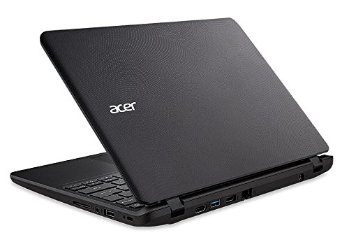 Acer Aspire ES1-132-C1NP - Ordenador portátil de 11.6" HD (Intel Celeron N3350, 4 GB RAM, 64 GB eMMc, Intel HD 500, Windows 10 S) Negro - Teclado QWERTY Español