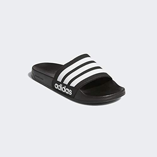 adidas Adilette Shower Chanclas Hombre, Negro (Core Black/Footwear White/Core Black 0), 43 EU (9 UK)