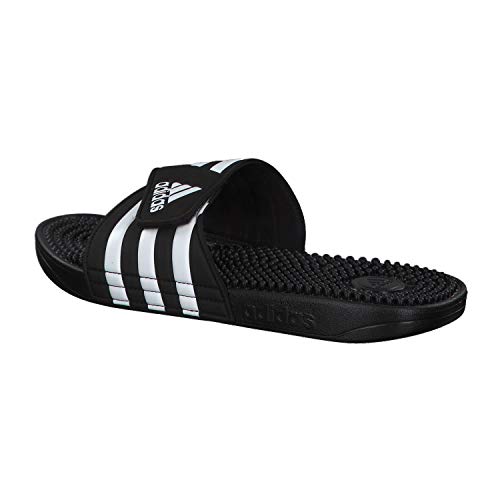 Adidas Adissage Zapatos de playa y piscina Unisex adulto, Negro (Negro 000), 42 EU (8 UK)