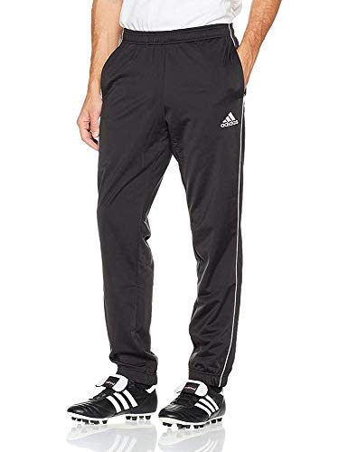 adidas CORE18 PES PNT Pantalones de Deporte, Hombre, Negro/Blanco, S