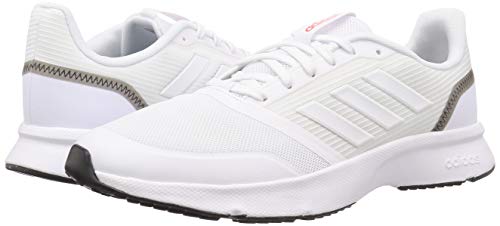 adidas Nova Flow, Zapatillas para Correr para Hombre, FTWR White/FTWR White/Grey Six, 45 1/3 EU