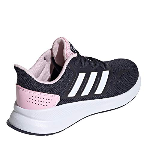 adidas RUNFALCON, Zapatillas Running Mujer, Bleu Marine Blanc Rose Clair, 37 1/3 EU