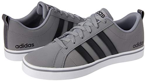 Adidas Vs Pace, Zapatillas para Hombre, Gris (Grey/Core Black/Footwear White 0), 41 1/3 EU