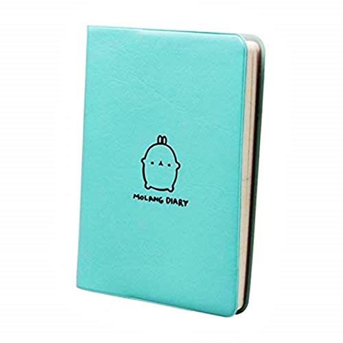 Agenda - notebo - diario molang - idea de regalo original - 2019-2020 - kawaii semanal - azul