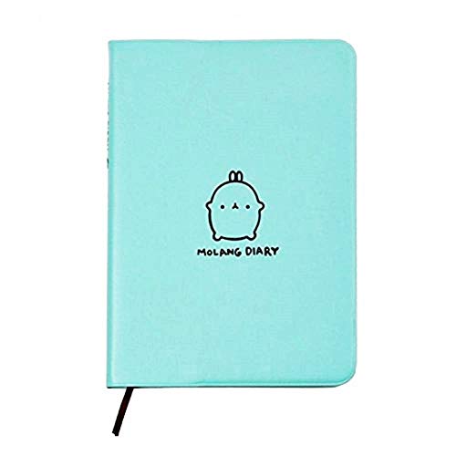 Agenda - notebo - diario molang - idea de regalo original - 2019-2020 - kawaii semanal - azul