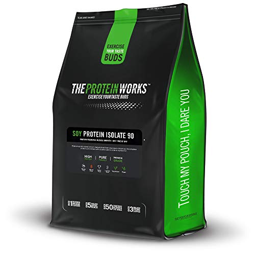 Aislado de Proteína de Soja en Polvo | 100% A Base de Plantas | Bajo en Grasa | Sin Azúcar Añadido | Sin Gluten | THE PROTEIN WORKS | Macchiato Caramelo | 500g